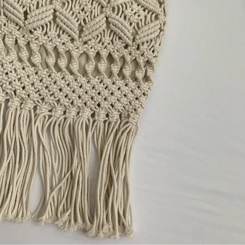 INC Macrame Crossbody